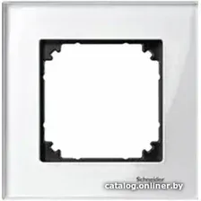Рамка Schneider Electric Merten System M MTN404119 (белый бриллиант)
