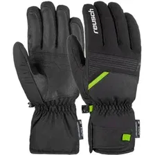 Горнолыжные перчатки Reusch Bradley R-TEX XT 6101265-7716 (р-р 7, Black/Neon Green)