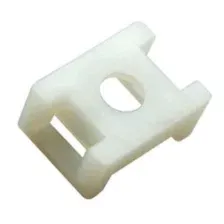 Площадка для крепления стяжки (ПС-2) 22x16 мм белая (упак. 100 шт.) REXANT 07-2102