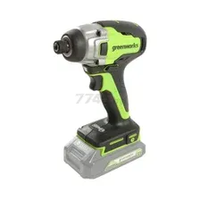 Шуруповерт (винтоверт) ударный аккумуляторный GREENWORKS GD24ID3 (3802807)
