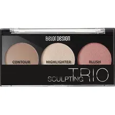 Румяна Belor Design Sculpting Trio (тон 1) 10.9 г