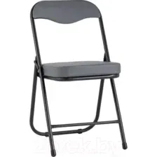 Стул Stool Group Джонни (экокожа серый/черный матовый)