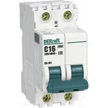 Выключатель автоматический DEKraft 11015DEK