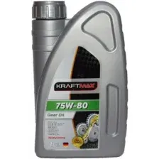 KRAFTMAX Масло трансмиссионное GEAR 75W-80, 1л