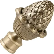Наконечник для карниза АС Март D25, Магнолия, антик