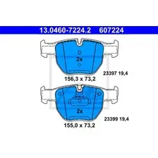 Тормозные колодки дисковые передняя ось ATE 13.0460-7224.2