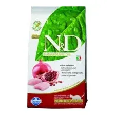 Корм Farmina N&D для кошек, беззерновой, Chicken & Pomegranate Neutered, 1,5 кг