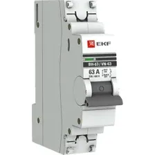 Выключатель нагрузки EKF PROxima 1P 32А ВН-63