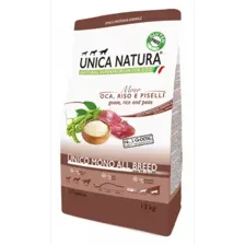 Корм Unica Natura Mono для собак средних и крупных пород гусь 12кг