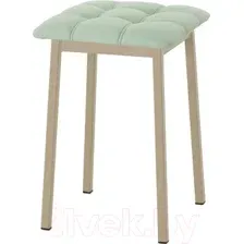 Табурет AMC Comfort 7К10.10 (кожзам мятный/капучино)