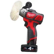 Полировальная машина Milwaukee M12 BPS-421X 4933447799 (с 2-мя АКБ, кейс)