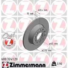 Тормозной диск ZIMMERMANN 600.3241.20 полный , задняя ось