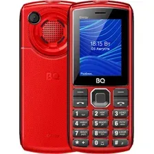 Кнопочный телефон BQ BQ-2452 Energy (красный)