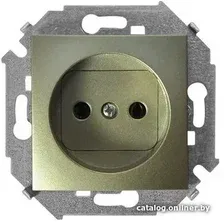 Розетка Simon 15 1591431-034 (шампань)