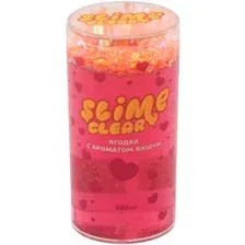 Слайм Clear Slime Ягодка с ароматом вишни / S130-34