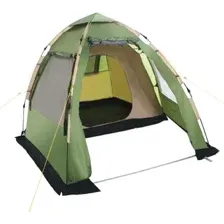 Треккинговая палатка BTrace Home 4 (зеленый/песочный)
