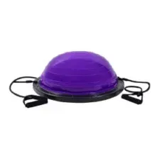 Балансировочная платформа AMETIST BOSU ball 45 см (фиолетовый)