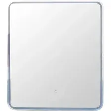 Symbolite Шкаф с зеркалом для ванной Каре 70x80 (с подсветкой, сенсор на зеркале)