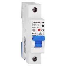 Автоматический выключатель SCHRACK AM 6kA 1P 10А тип С