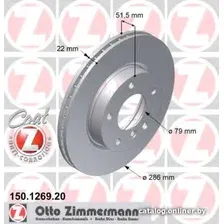 Тормозной диск Zimmermann 150126920