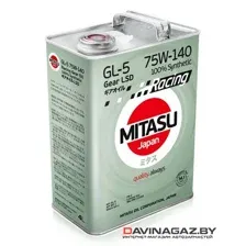 Масло трансмиссионное - MITASU RACING GEAR OIL GL-5 75W140 LSD, 4л / MJ-4144