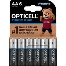 Батарейка Opticell Turbo Max AA (6 шт)