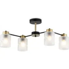 Люстра Ambrella TR303324/4 BK/GD (черный/золото)