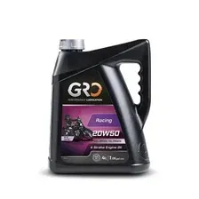 Масло четырехтактное 20W50 синтетическое GLOBAL RACING OIL GRO Racing 4 л (9042060)