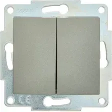 Выключатель Lezard Asti 7081-3588-101 (платина)