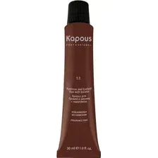 Краска для бровей Kapous Professional Краска с кератином для бровей и ресниц (иссиня-черная) 30 мл