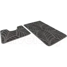 Набор ковриков Shahintex Актив Icarpet 001 60x100/60x50 836109 (серый 50)