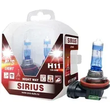Галогенная лампа AVS Sirius Night Way H11 2шт