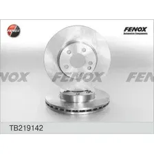 Тормозной диск FENOX TB219142 вентилируемый , передняя ось