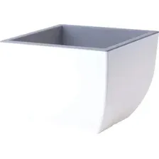 Кашпо Formplastic Муна 3330-011+059 (белый)