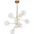 Подвесная люстра DeLight Collection Globe Mobile 9307P-8A (gold)