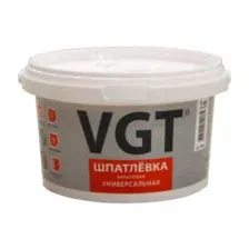 Шпатлёвка универсальная VGT, 1 кг