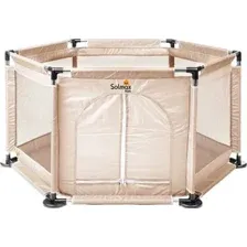Игровой манеж Solmax&amp;Kids ZV97982 (бежевый)