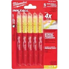 Набор маркеров строительных Milwaukee 48223201, 5 шт