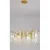 Подвесная люстра Estares Roxana 65 E14х8 R-600x1200-GOLD/CRYSTAL-220-IP20