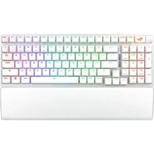 Клавиатура ASUS ROG Strix Scope II 96 Wireless Moonlight White (NX Snow)