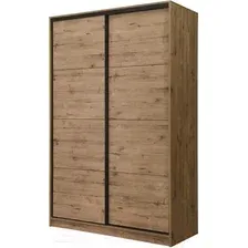 Шкаф-купе Рэйгрупп Bromo VVH 03 РГ-11.03 B 140 VVH 140x220.5 (дуб велингтон/черный)