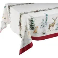 Скатерть Samsara Home Лесные друзья 145СК-3