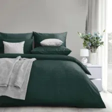 Комплект постельного белья Verossa Stripe Dark green 2сп VRT 2080 70274 ST13 23