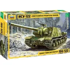 Сборная модель Звезда Советский истребитель танков ИСУ-122 / 3534