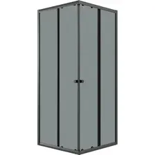 Душевой уголок Niagara Eco NG-1009-14QT 90x90x190 (черный/стекло тонированное)