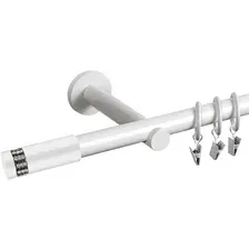 Карниз металлический dance d19г/19г белый 1,6м