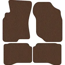 Комплект ковриков для авто Alicosta Nissan X-Trail I (suv / T30) 2001 - 2007 (коричневый, сота)