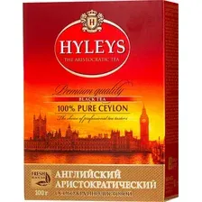 Черный чай Hyleys Английский аристократический черный 100 г (коробка)