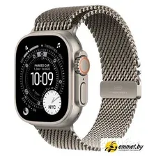 Умные часы Apple Watch Ultra 3 LTE 49 мм (титановый корпус, природный/природный, миланская петля L)