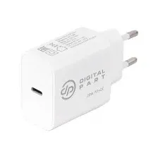 DIGITALPART FC-130 (C КАБЕЛЕМ TYPE-C/TYPE-C, БЕЛЫЙ)